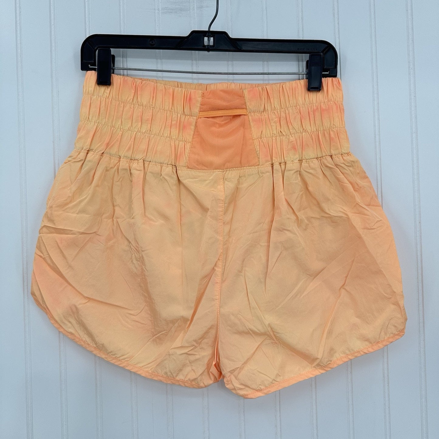 Free People Movement Shorts Womens Large The Way Home Short Orange Lined Running