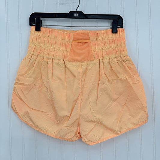 Free People Movement Shorts Womens Large The Way Home Short Orange Lined Running