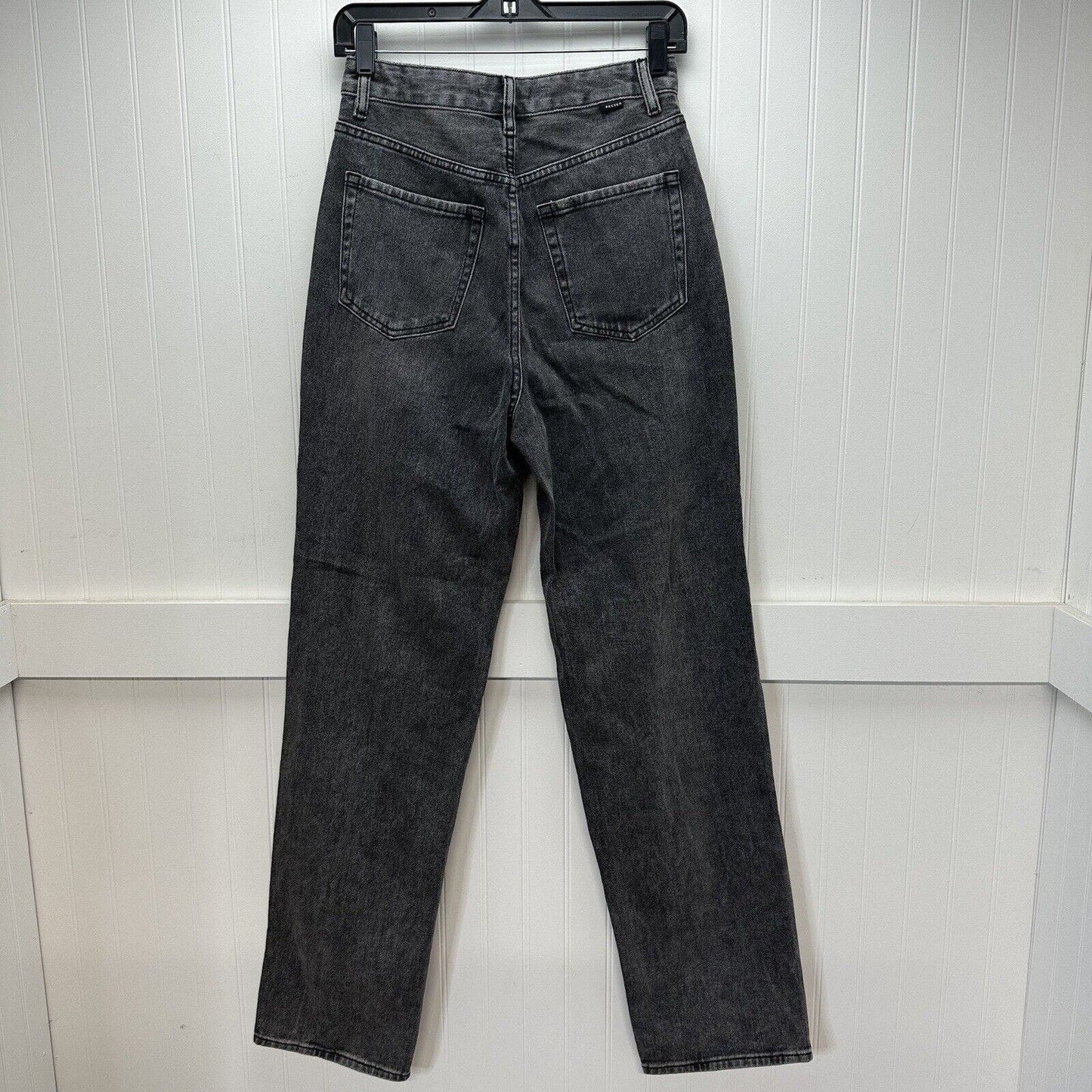 Pacsun Jeans 27 Boyfriend High Rise Gray Denim Womens Distressed 90s Grunge EUC