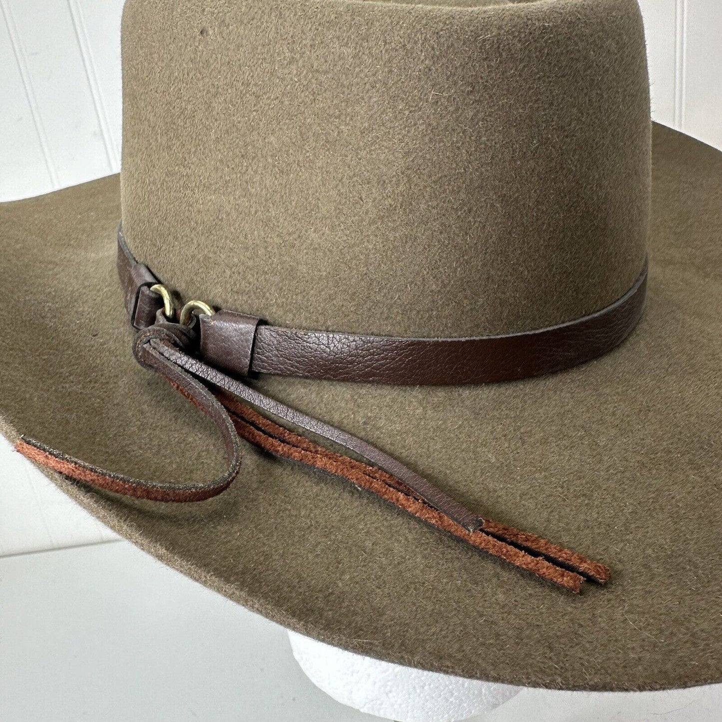 The Austalian Outback Collection “JACKEROO” Hat Brown Size: 6⅞ (55 Metric)