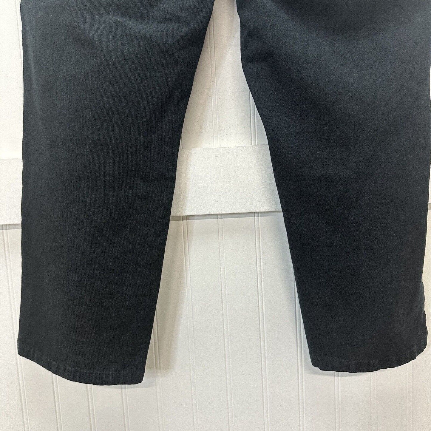Chicos Jeans 3 Short Womens 16 Straight Crop Black Stretch Denim Comfort