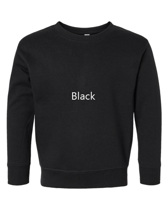 Nike Goku Black Embroidered TODDLER Unisex Crewneck Sweatshirt Super Saiyan Rose Dragon Ball