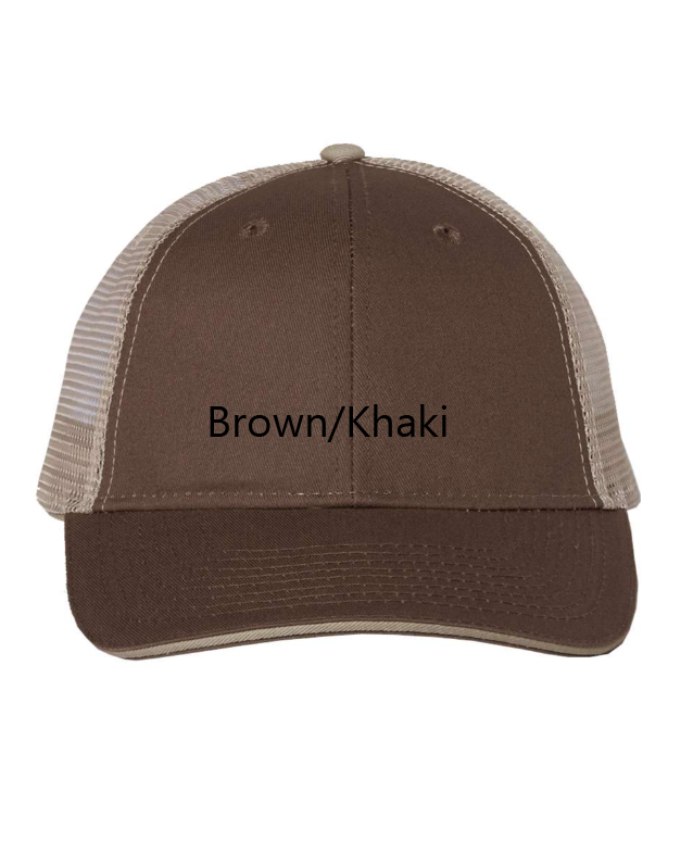 Highland Cow Embroidered Mesh Trucker Hat