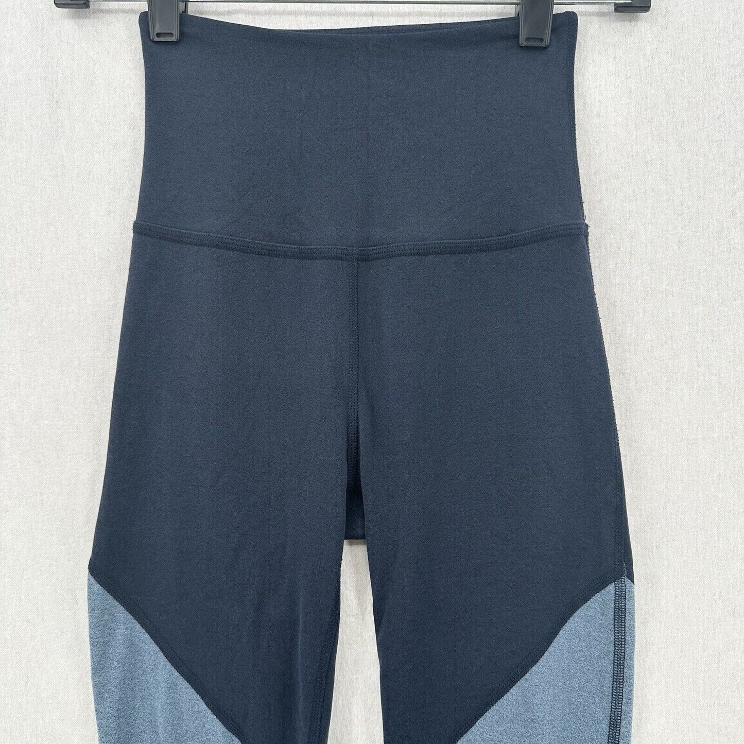 Beyond Yoga Legging Womens Small Blue High Waist Colorblock Training Workout