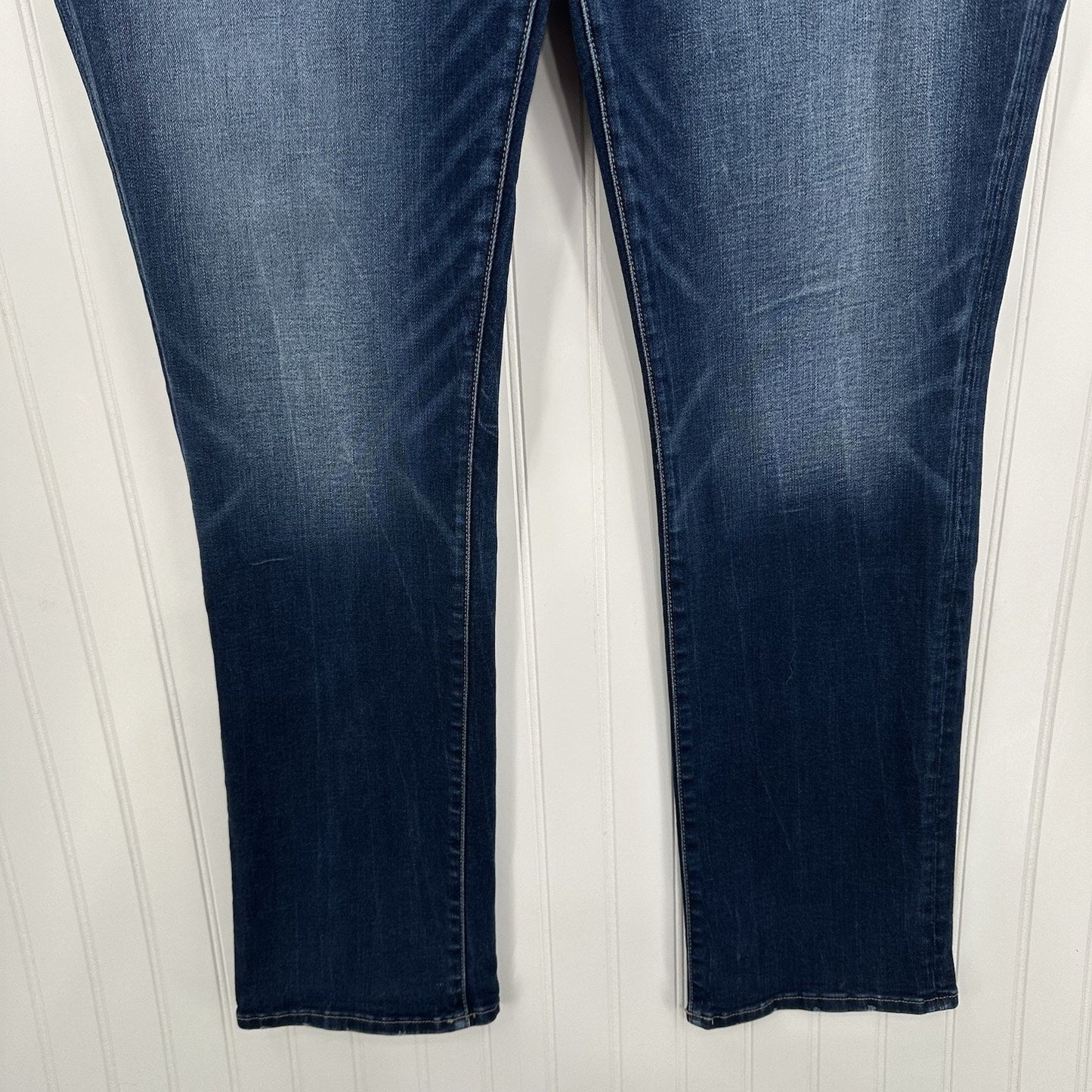Buckle Black Jeans Womens 36x32 Fit 93 Straight Blue Denim Dark Wash Western