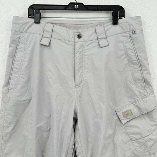 Helly Hansen Pants Womens XL Snowboard Ski Insulated Vents Gray Winter *Marks