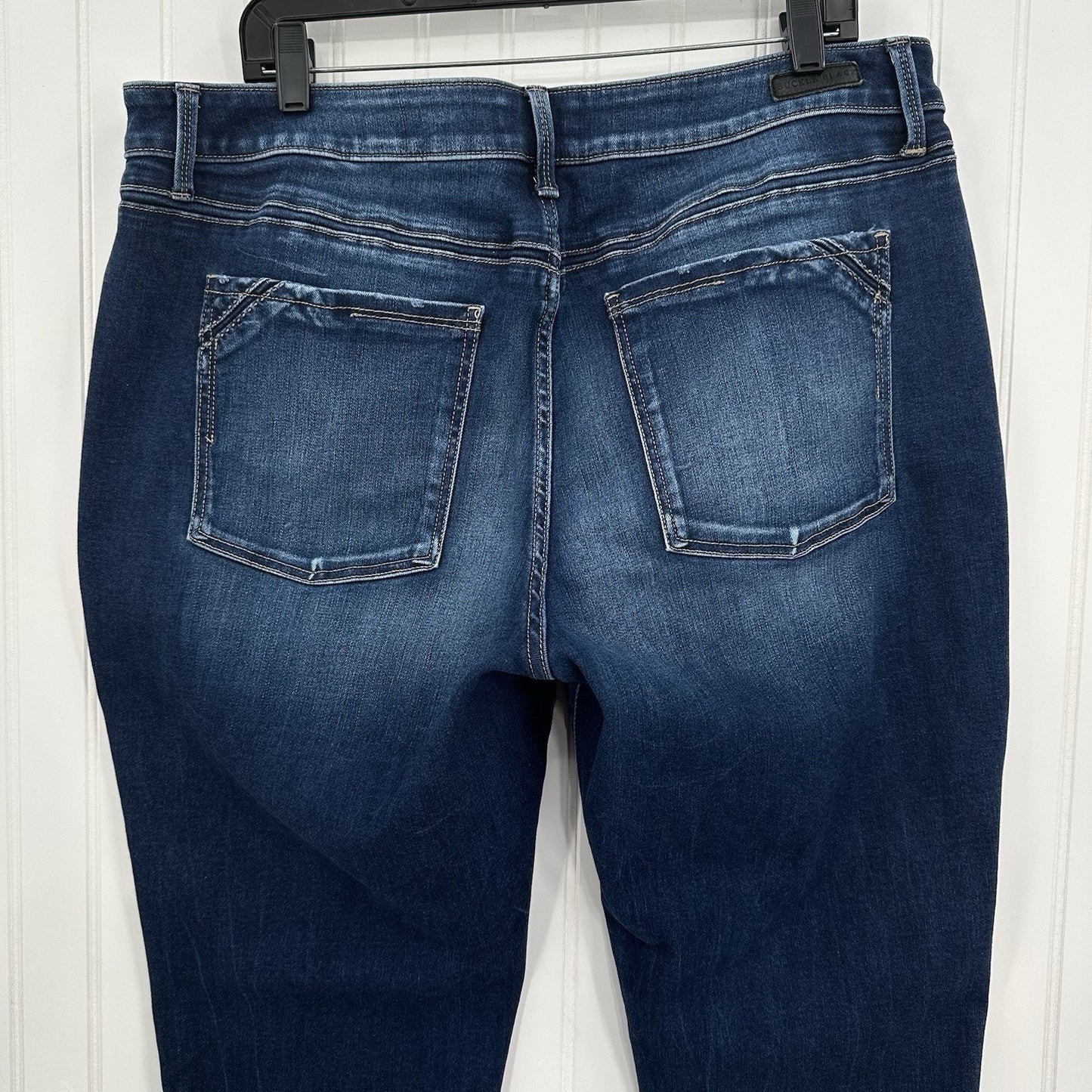 Buckle Black Jeans Womens 36x32 Fit 93 Straight Blue Denim Dark Wash Western