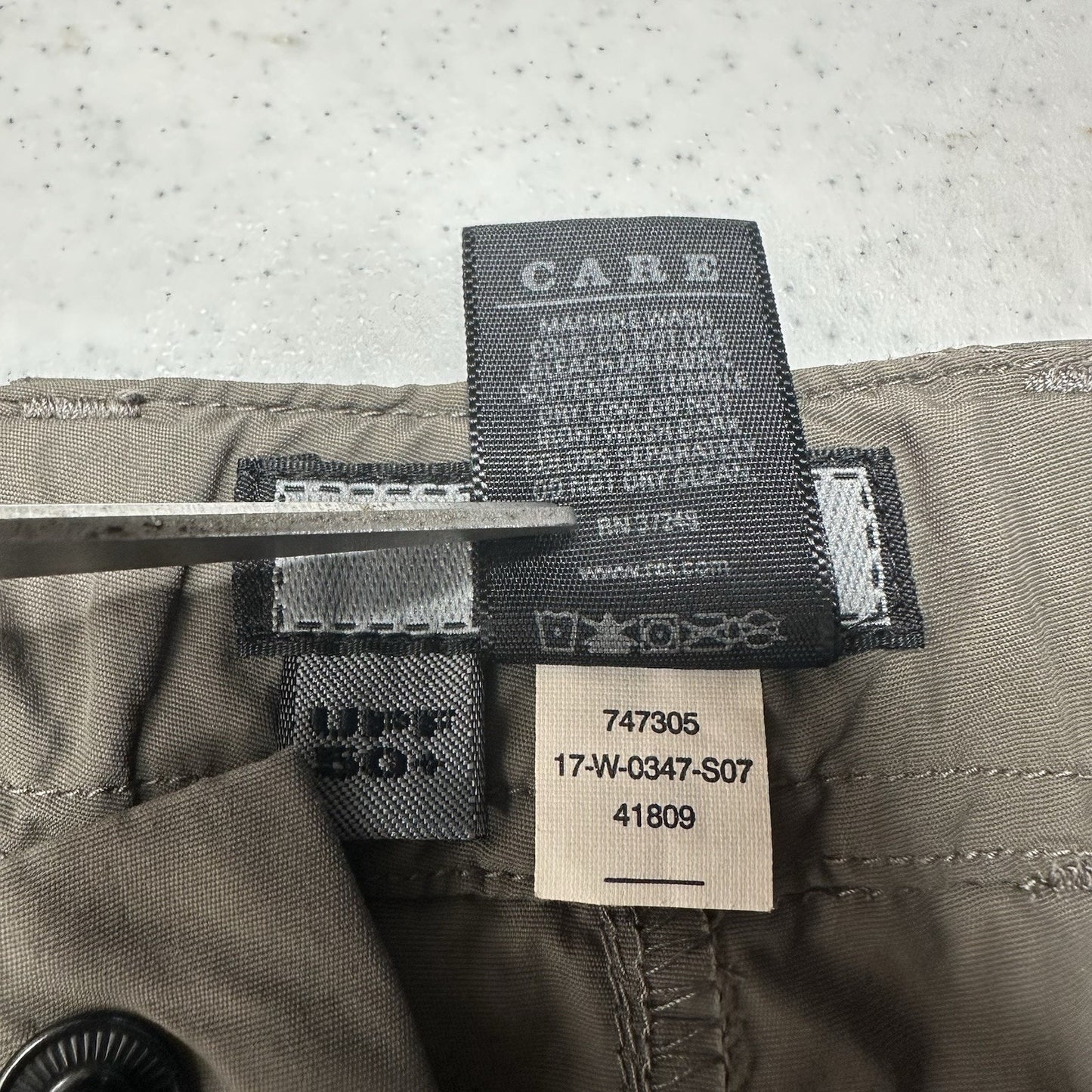 REI Pants Womens 8 Convertible Cargo Hiking Zip Off Shorts Nylon UPF Quick Dry