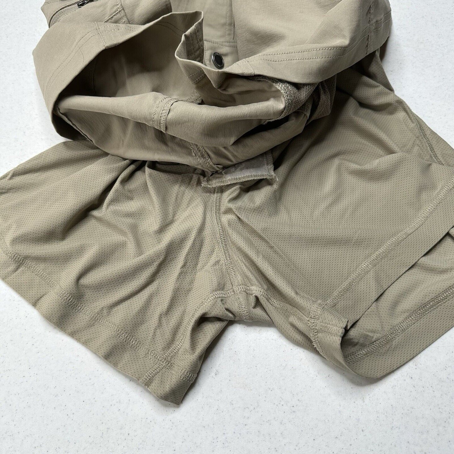 Duluth Trading Skort Womens 6 Dry On The Fly Beige Active Skirt/Shorts Gorpcore