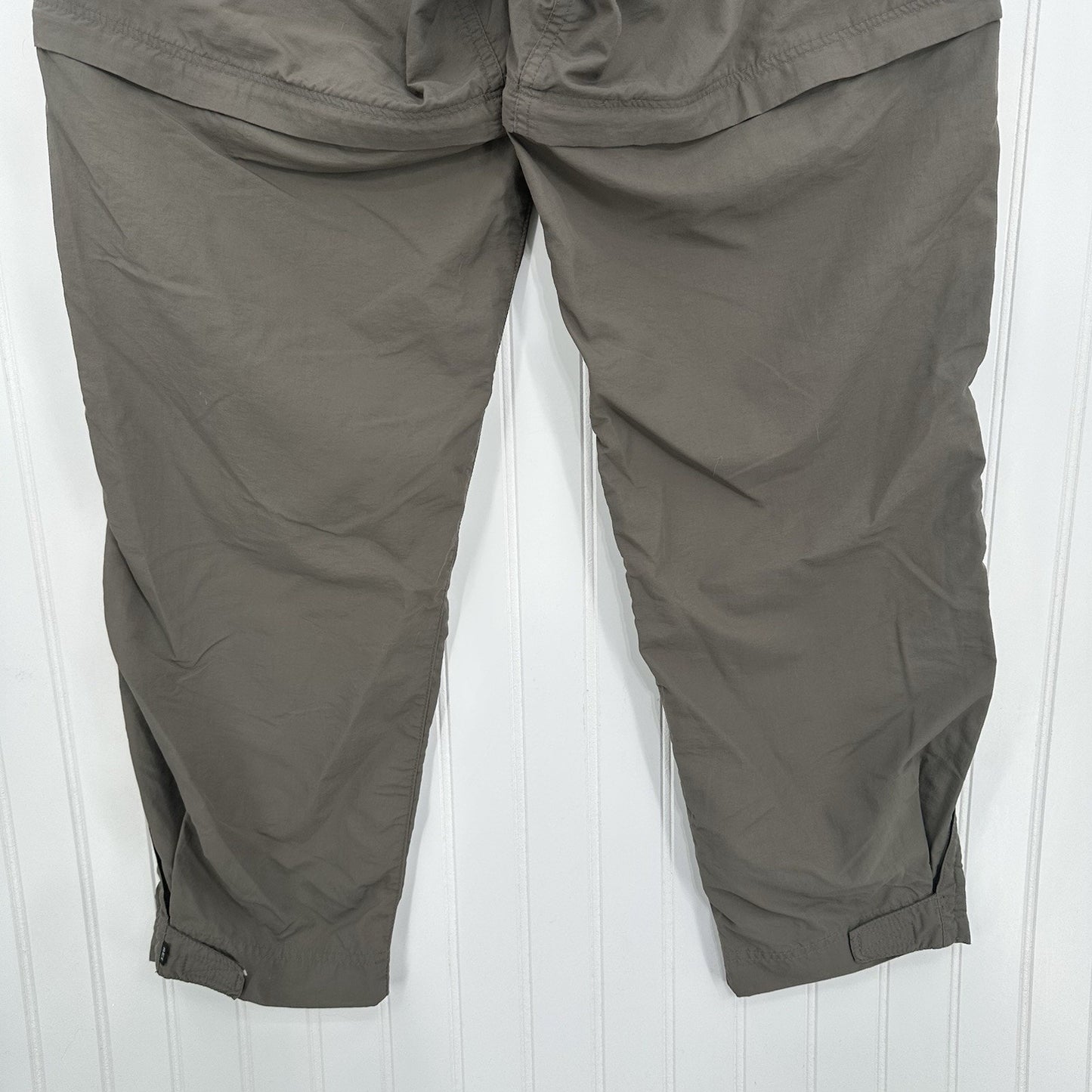 REI Pants Womens 8 Convertible Cargo Hiking Zip Off Shorts Nylon UPF Quick Dry