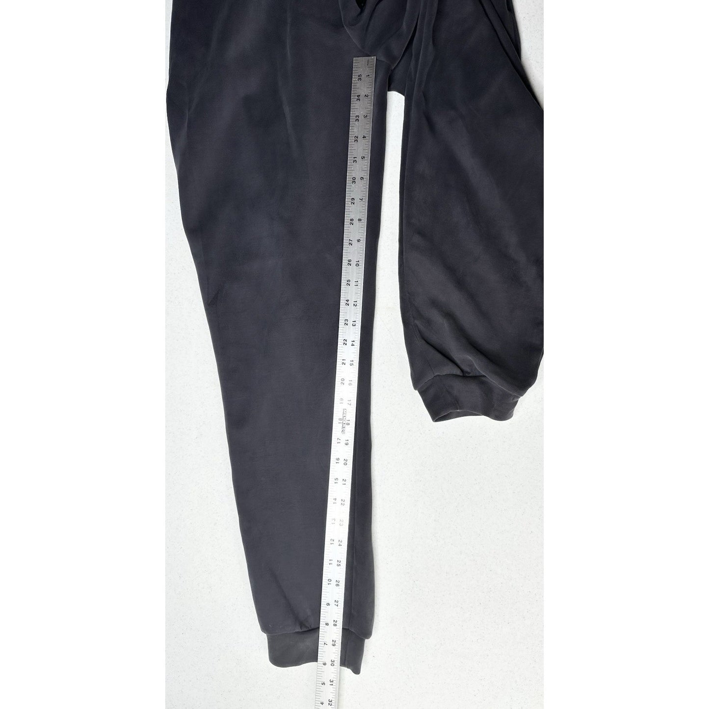 Buff Bunny Luxe Jogger Womens XL Sweatpant Black Cozy Lounge Silky Soft NEW