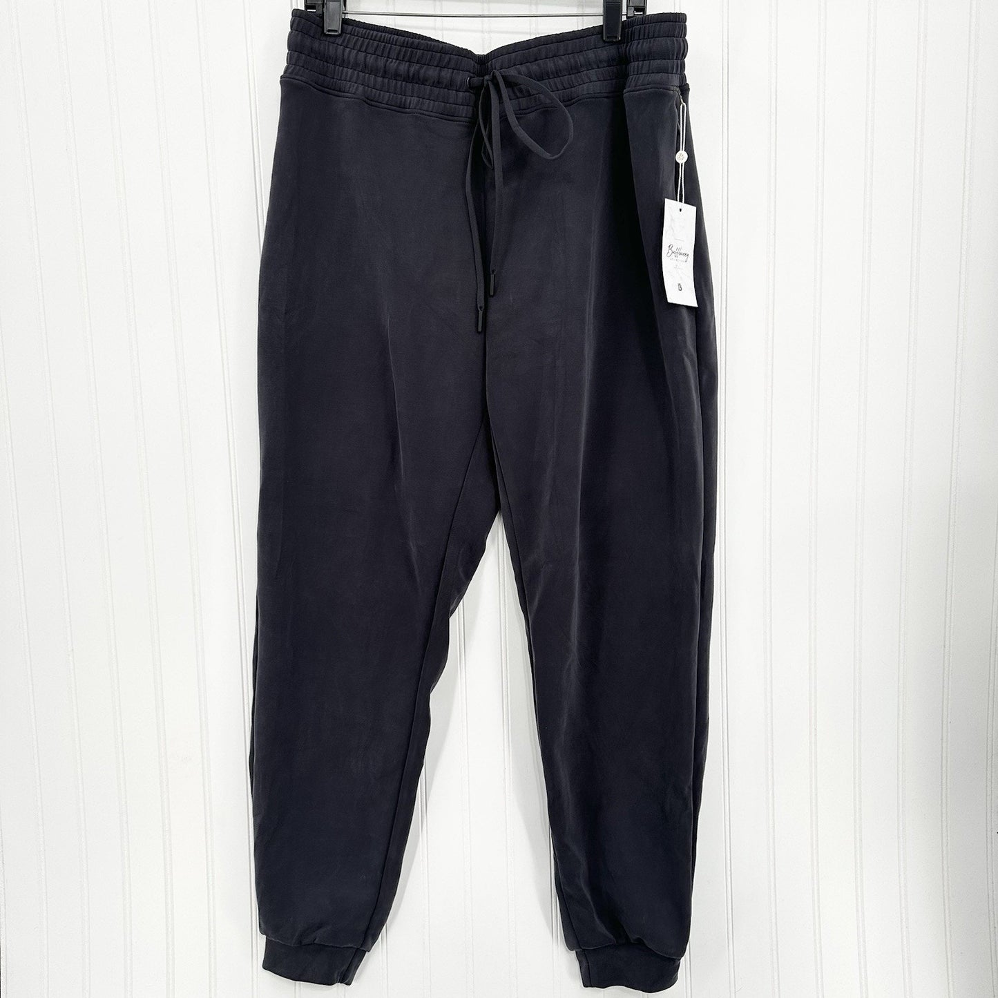 Buff Bunny Luxe Jogger Womens XL Sweatpant Black Cozy Lounge Silky Soft NEW