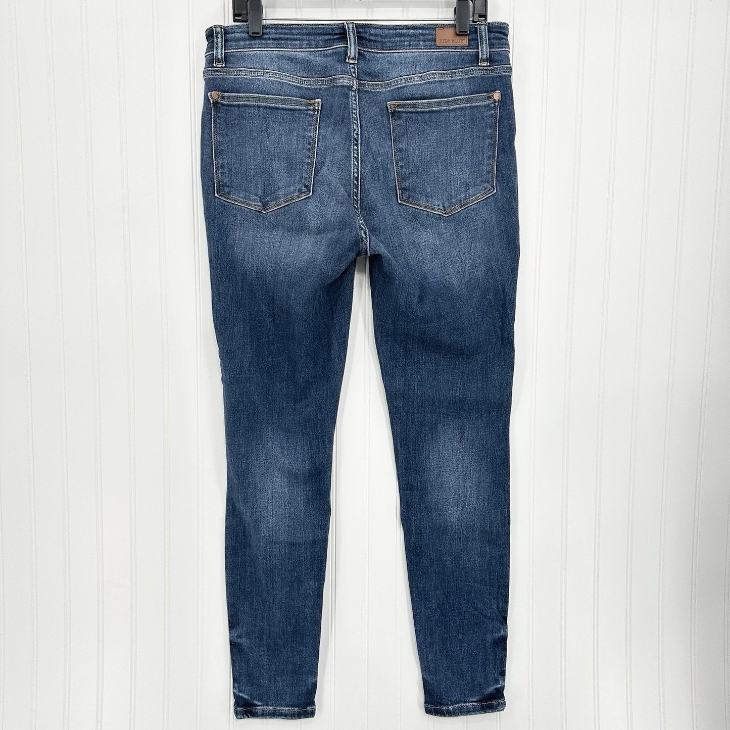 Judy Blue Jeans Womens 13 31 Skinny Blue Stretch Denim Comfort Casual EUC