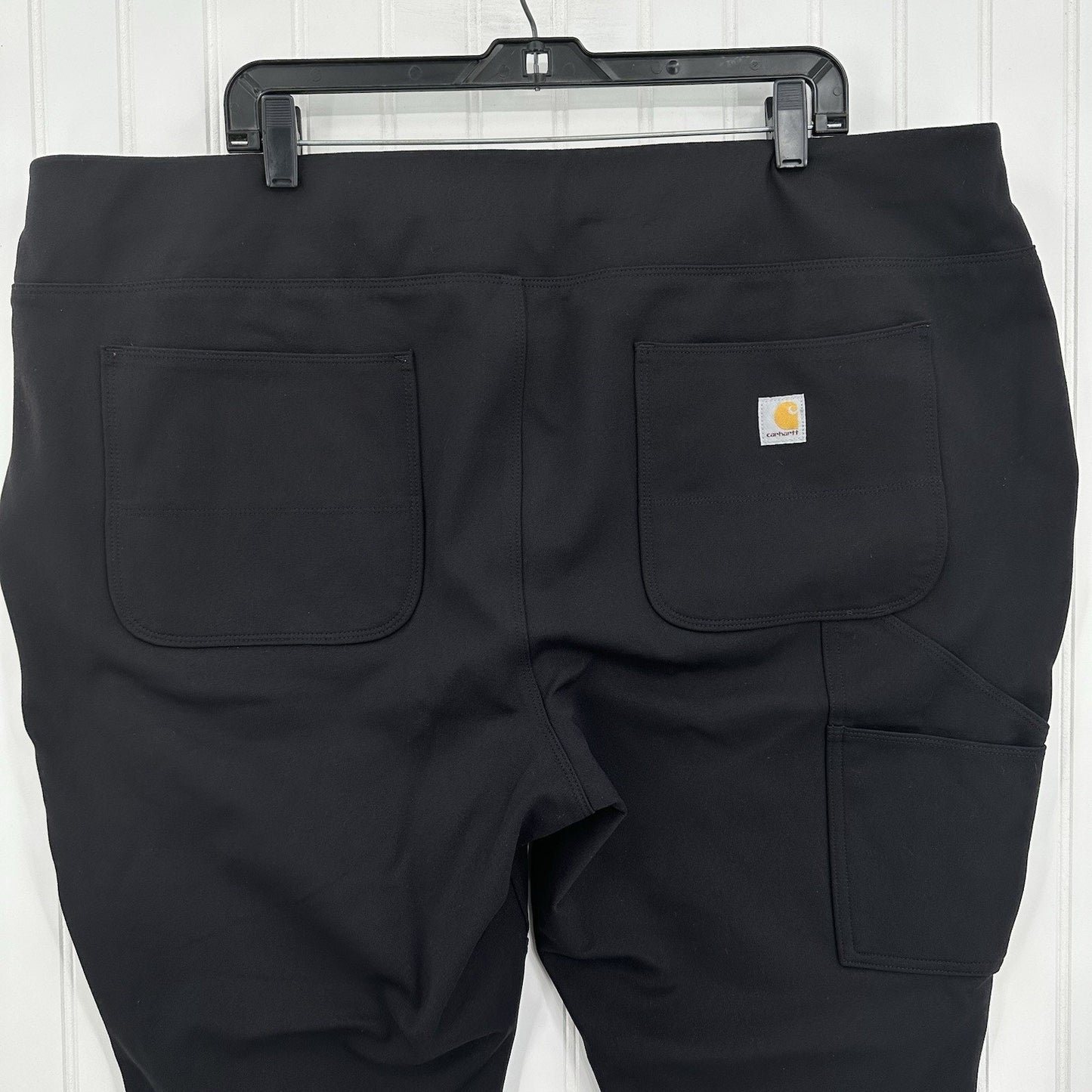 Carhartt Legging Womens 2X Force Fitted Midweight Utility Black Work Wicking EUC