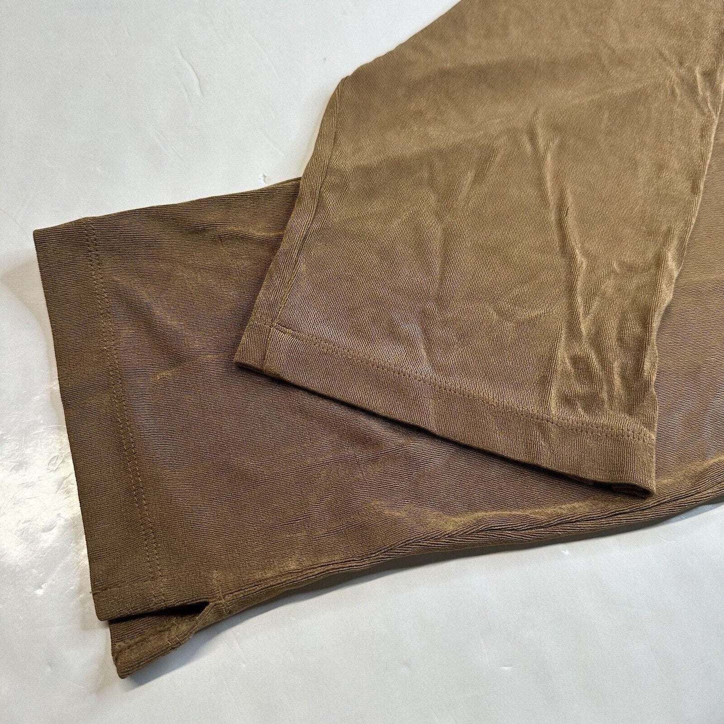 Chicos Pants 3 US 16 XL Travelers Slinky Knit Ankle Brown Stretch Coastal Womens