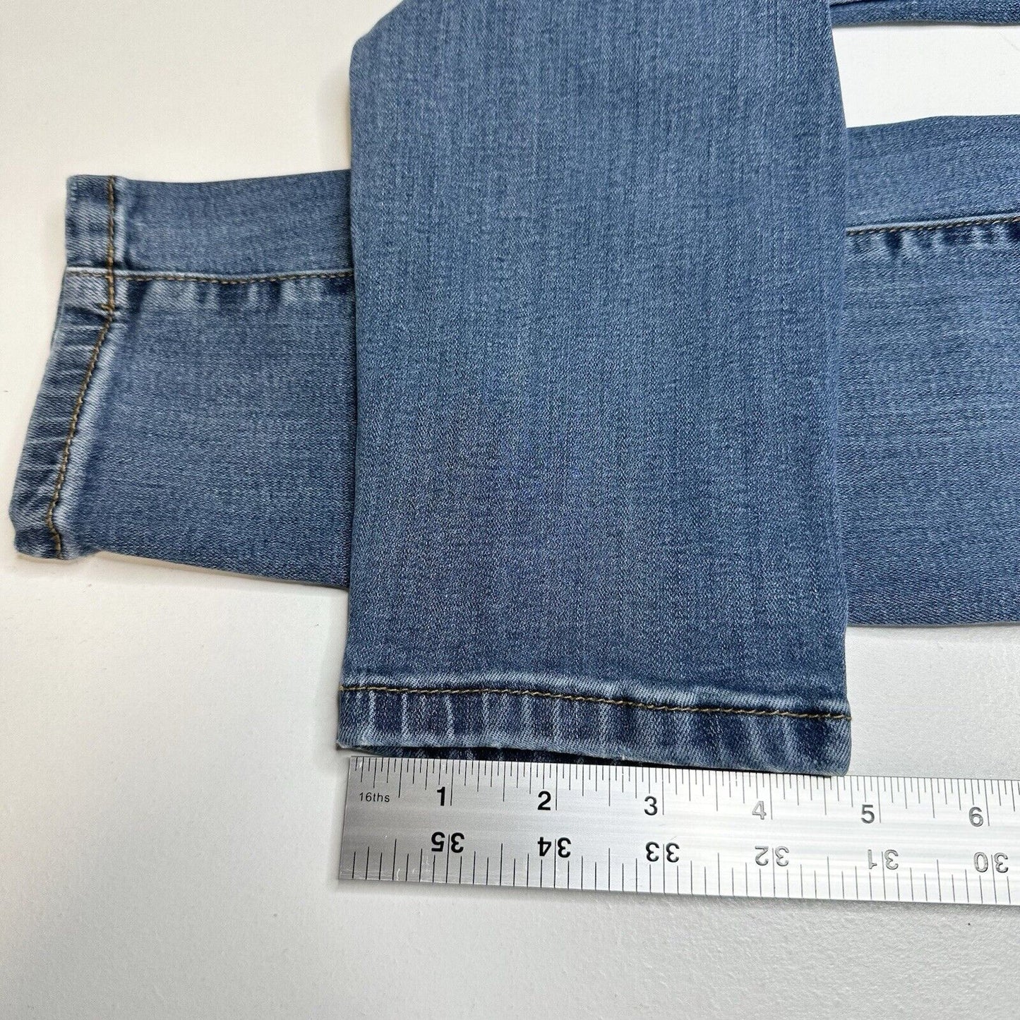 Judy Blue Jeans Womens 7 28 Skinny Blue Stretch Denim Crochet Distressed Grunge
