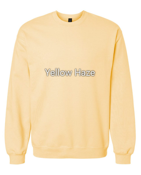 BUTTER Embroidered ADULT Crewneck Sweatshirt Unisex Yellow Salted or Sweet Cream Funny Cozy Gift