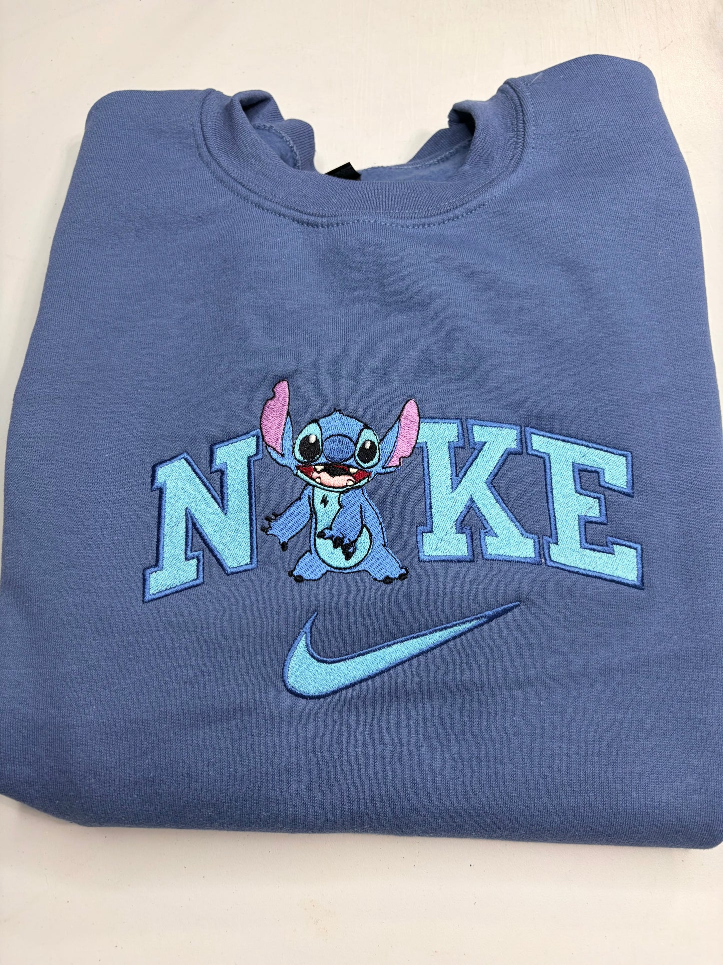 Nike Stitch Embroidered ADULT Hoodie / Crewneck Sweatshirt Unisex Cartoon Movie Lover Gift