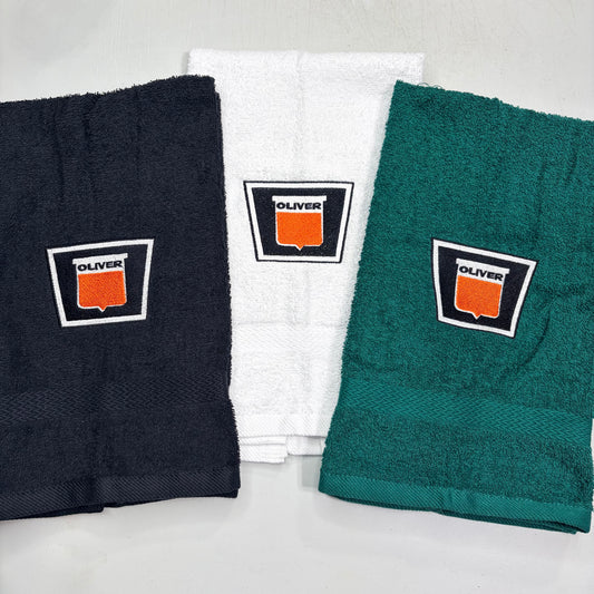 Oliver Tractor Towels Embroidered Hand Towel Bathroom Home Decor Oliver Shield Keystone Farmlife
