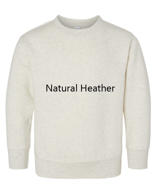 Bluey Embroidered TODDLER Unisex Crewneck Sweatshirt Dog Cartoon