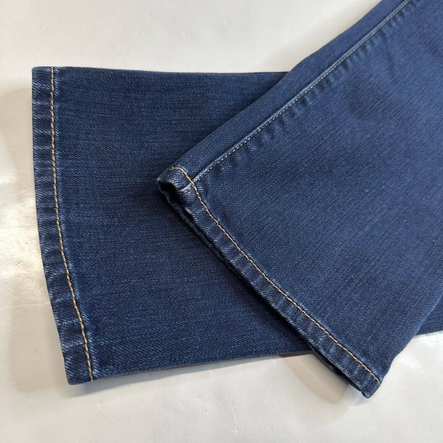Abercrombie Fitch Slim Jeans Sz 4 (29"Waist) Lowrise Stretch Denim Blue Distress