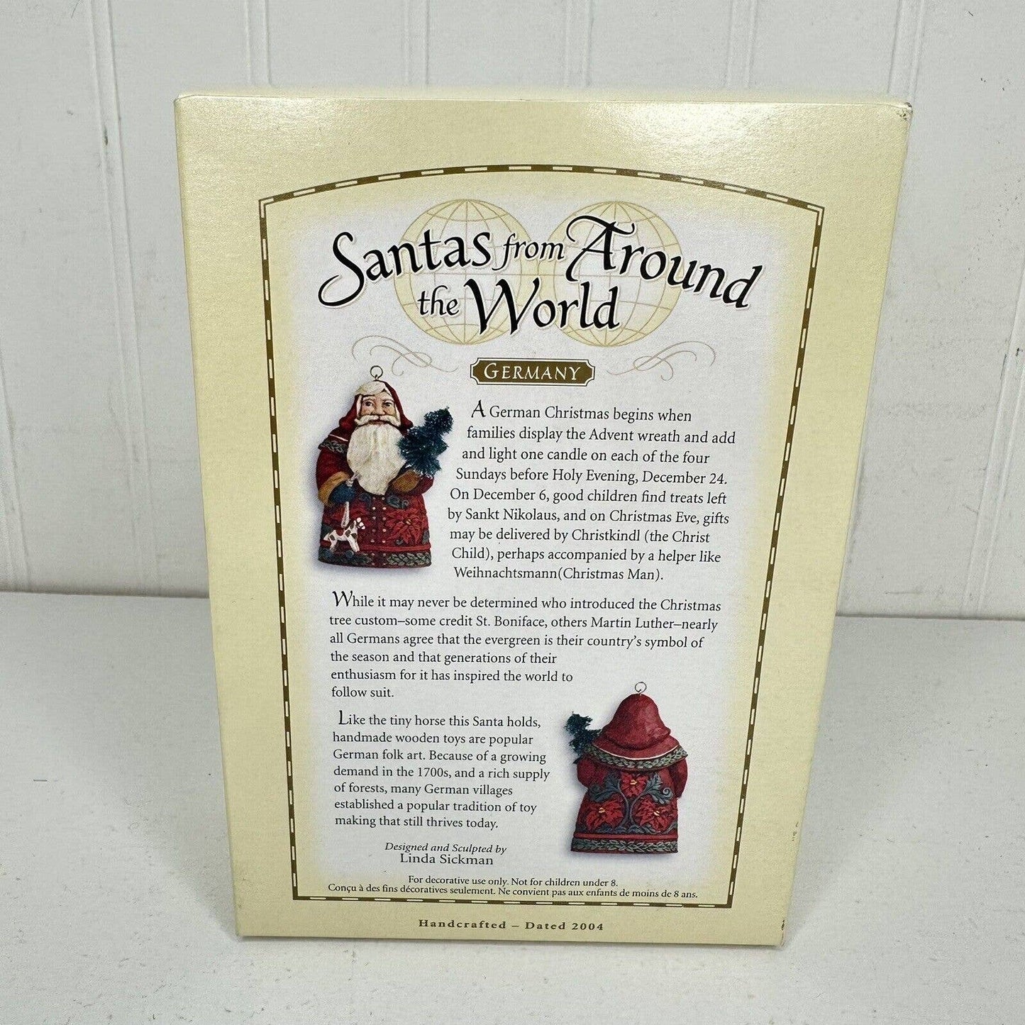 Hallmark Keepsake Christmas Ornament SANTAS FROM AROUND THE WORLD Germany 2004