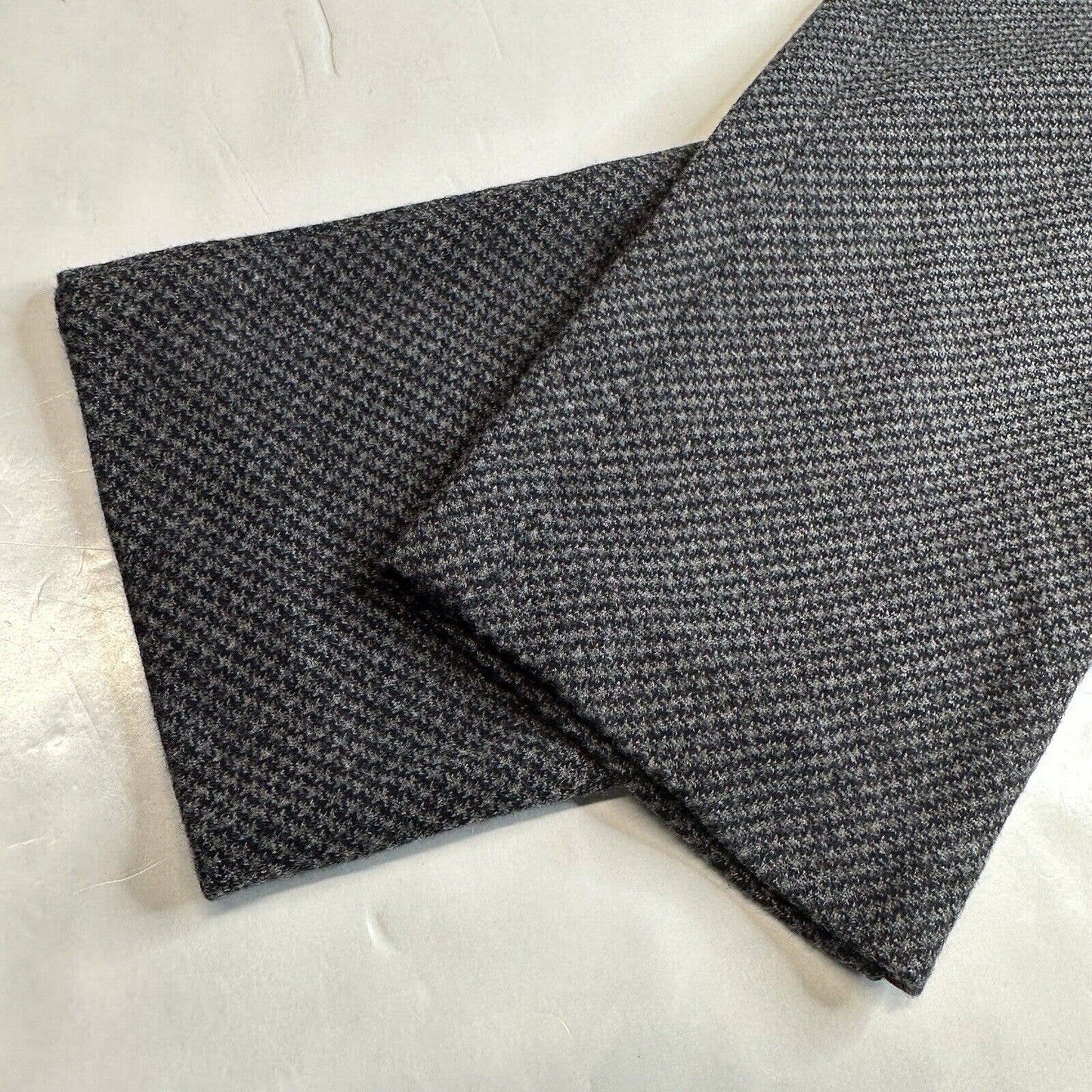 J.Jill Ponte Knit Leggings Sz Medium Gray Houndstooth Pull On Stretch Pants