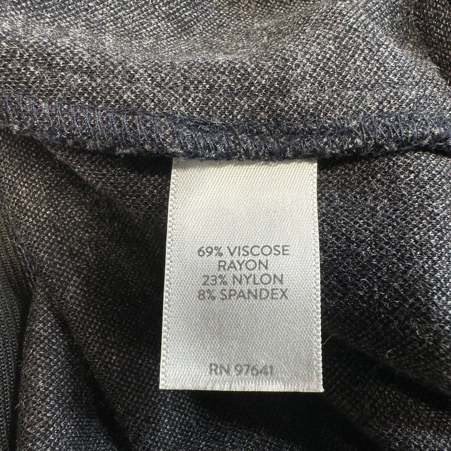 J.Jill Ponte Knit Leggings Sz Medium Gray Houndstooth Pull On Stretch Pants