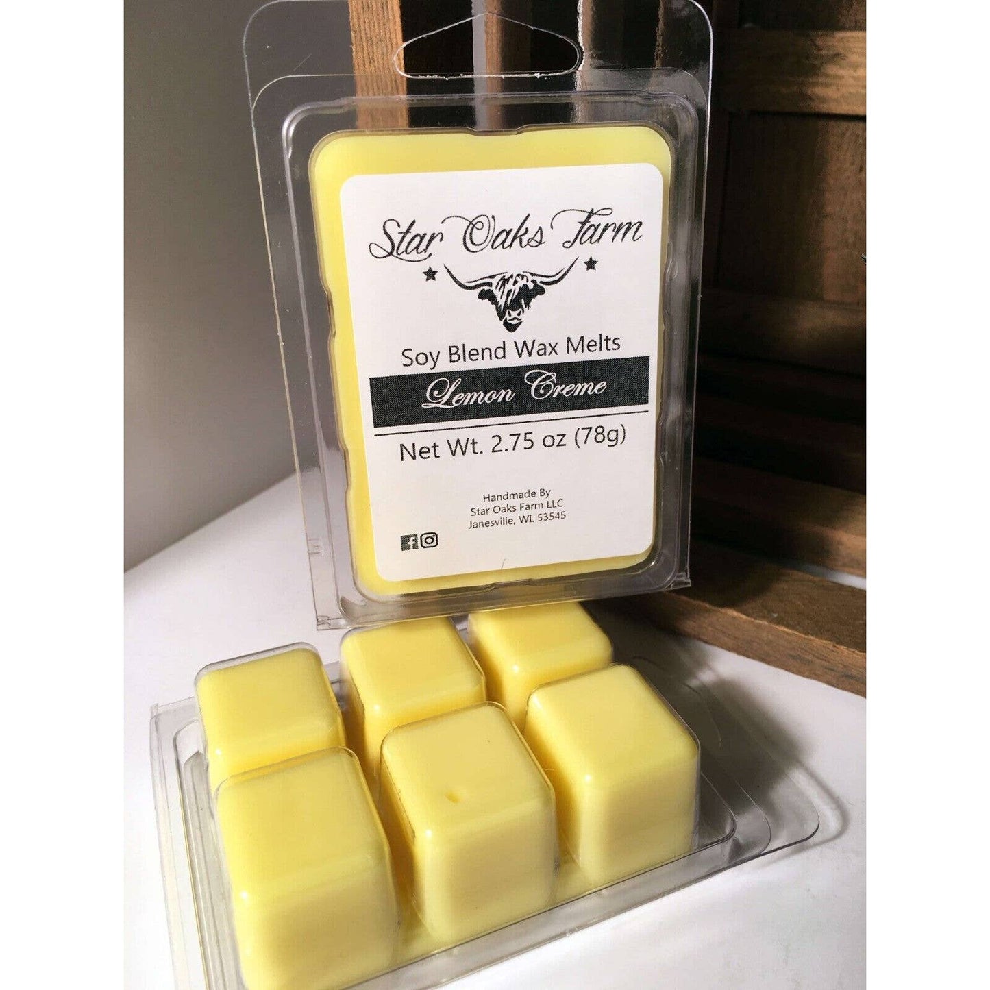 Lemon Creme Wax Melts