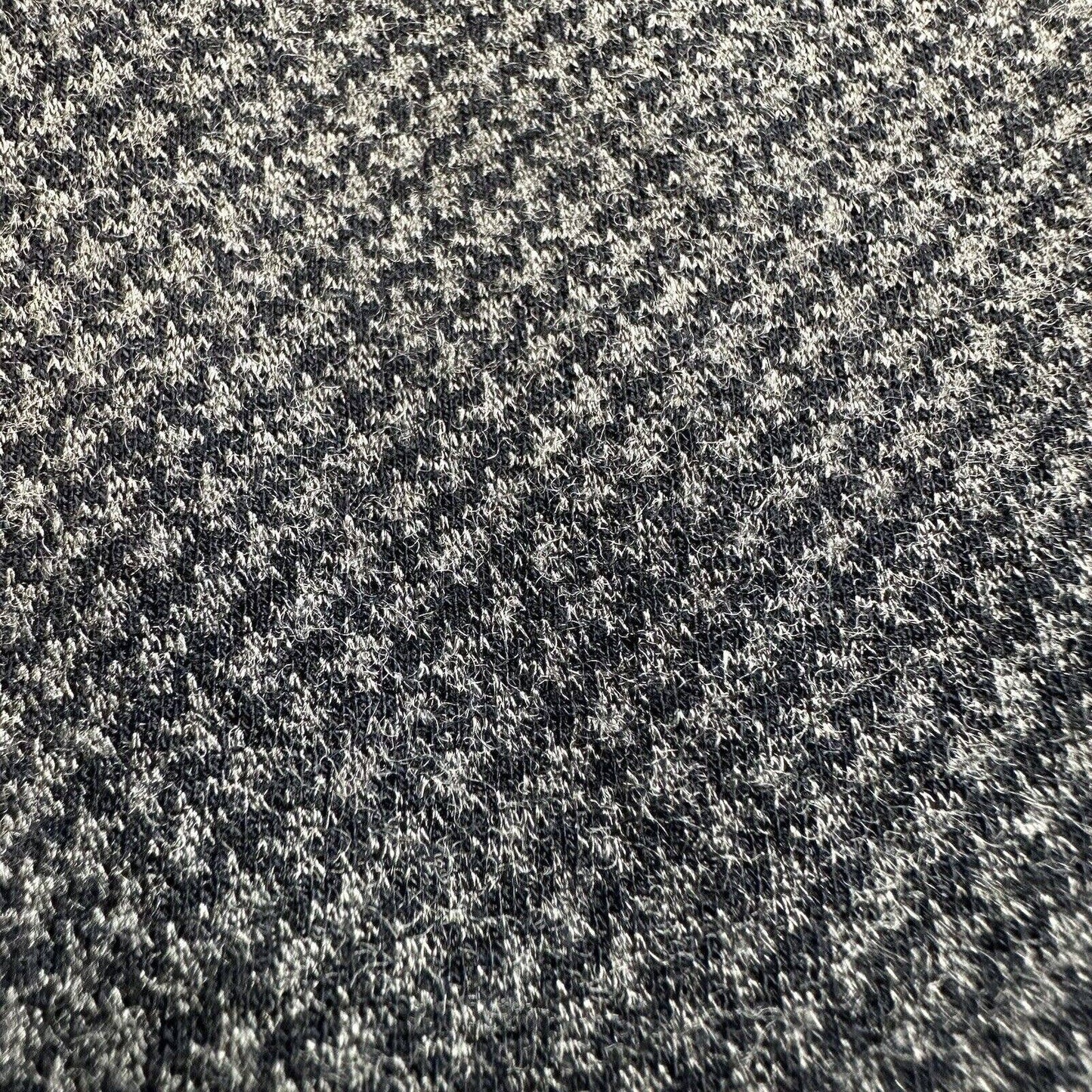 J.Jill Ponte Knit Leggings Sz Medium Gray Houndstooth Pull On Stretch Pants
