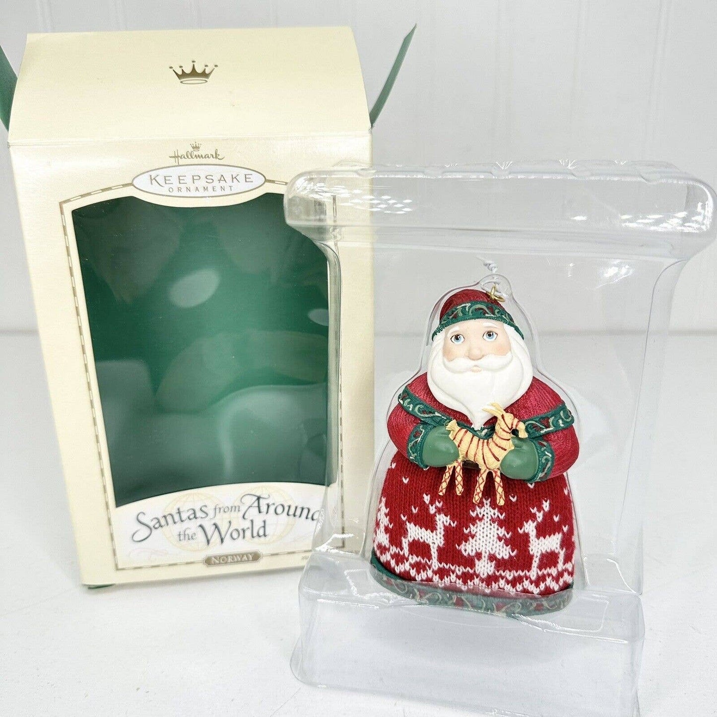 Hallmark Santas from Around the World NORWAY Keepsake Ornament 2004 Christmas