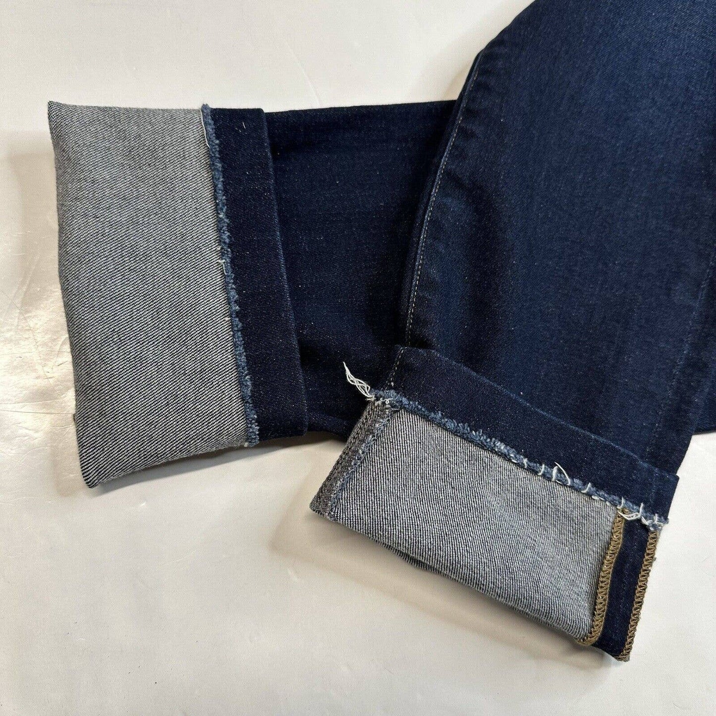 Citizens Of Humanity Rocket High Rise Skinny Ankle Jeans Sz 28 Blue Denim Fray