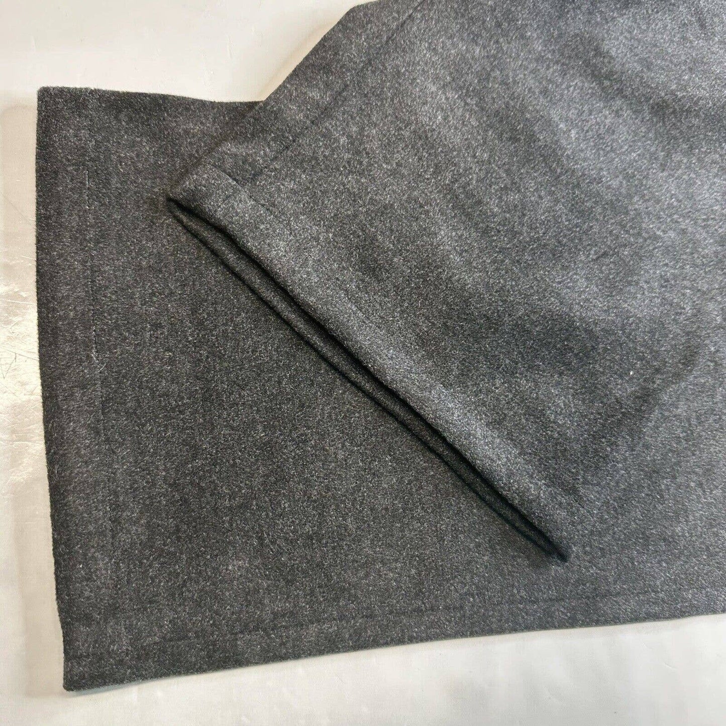 Vintage J.Jill Wide Leg Trouser Womens 14 (31"Waist) High Rise Gray Pants EUC