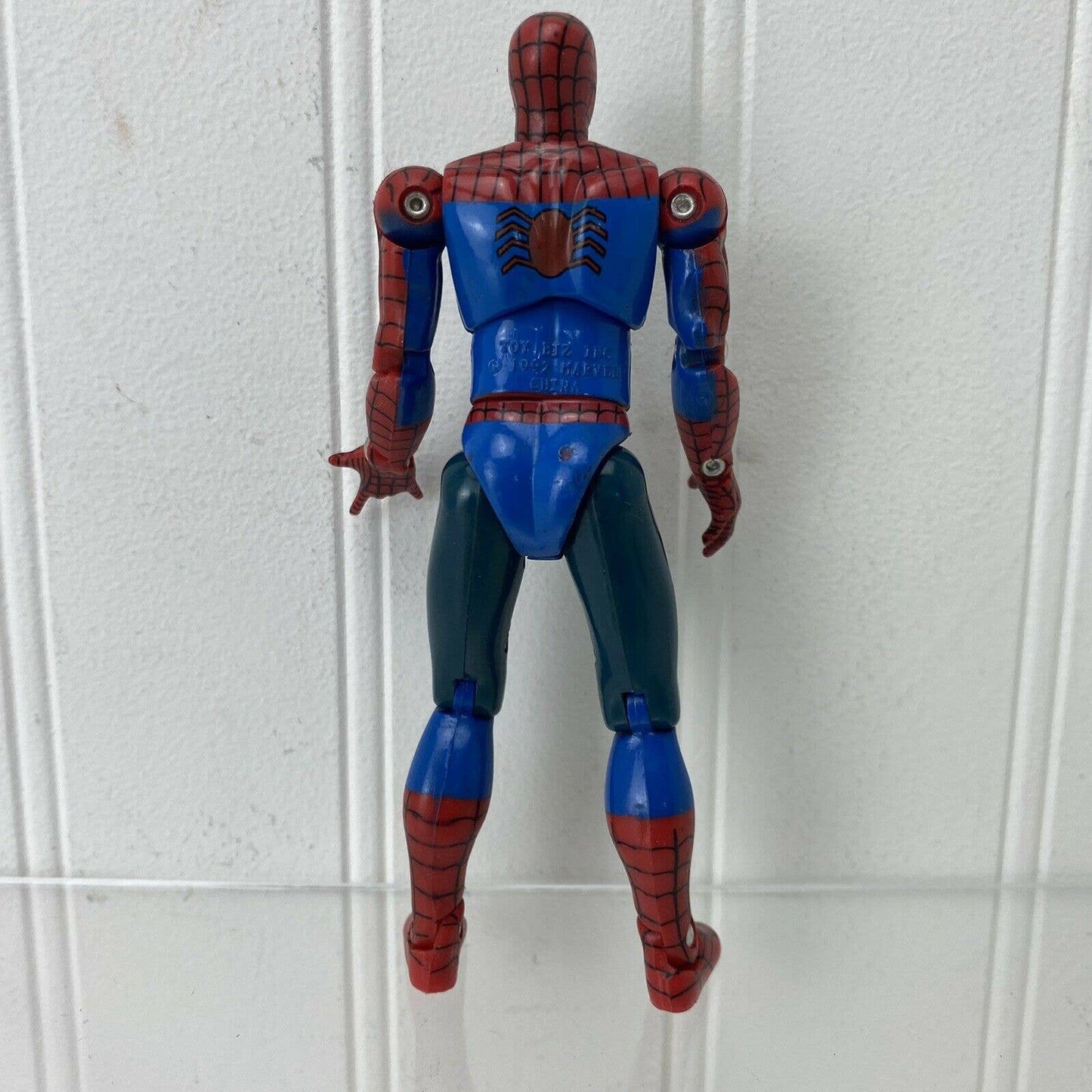Vintage 1992 Toybiz Marvel Superheroes ~ Amazing Spiderman 5" Action Figure