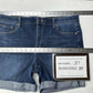 Lularoe Shorts Womens 32 US 14 Boyfriend Blue Relax Cuffed Denim Tummy Panel EUC