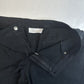 Chicos Jeans 3 Short Womens 16 Straight Crop Black Stretch Denim Comfort