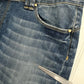Dont Cry Milan Jeans Womens 12* Long Slim Bootcut Denim Western Cowboy *Flaws