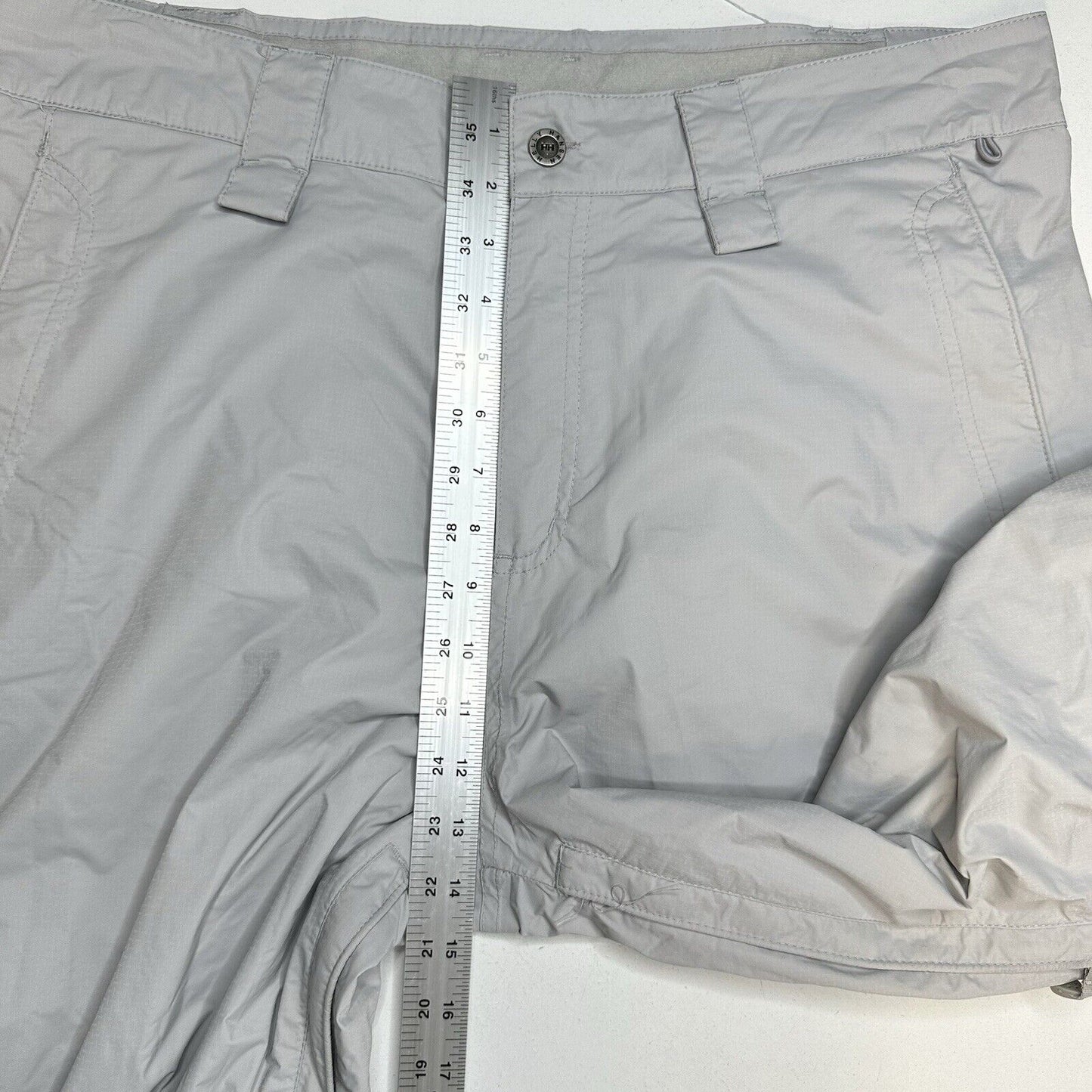Helly Hansen Pants Womens XL Snowboard Ski Insulated Vents Gray Winter *Marks