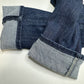 Mother Jeans Womens 29 High Waisted Ankle Fray Blue Denim Clean Sweep Dark Wash