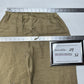 CP Shades Pants Women XS Linen Jenn Wide Leg Tan Pull On Coastal Beach Lagenlook