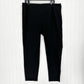 Eileen Fisher Pants XL Washable Crepe Slim Leg Black Minimalist Contemporary