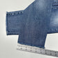 Judy Blue Jeans 3 26 Relaxed Shelley High Rise Slim Straight Blue Denim Distress