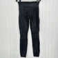 Spanx Leggings Womens Small Petite Faux Leather Moto Black Pants Slimming EUC