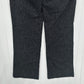 Sundance Pants Womens 6 Black Pinstripe Linen Cotton Coastal Contemporary