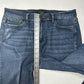 Judy Blue Jeans Womens 13 31 Relaxed Fit Blue Stretch Denim Dark Wash Distressed