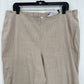 J Jill Pants Women XL Linen Blend Beige Tapered Ankle Coastal Beach Minimal NEW