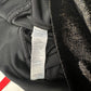 Spanx Leggings Women Velvet Shine Pants Black Gold Metallic Pull On Slimming EUC