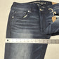 American Eagle Jeans Womens 14 Kick Boot Blue Denim Rodeo Cowboy Western NEW