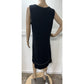 J Jill Dress Womens Large Black Shift Sleeveless Slinky Stretch Travel Beach