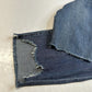 Kut From The Kloth Jeans Womens 24W Reese Ankle Straight Denim Blue Fray NEW